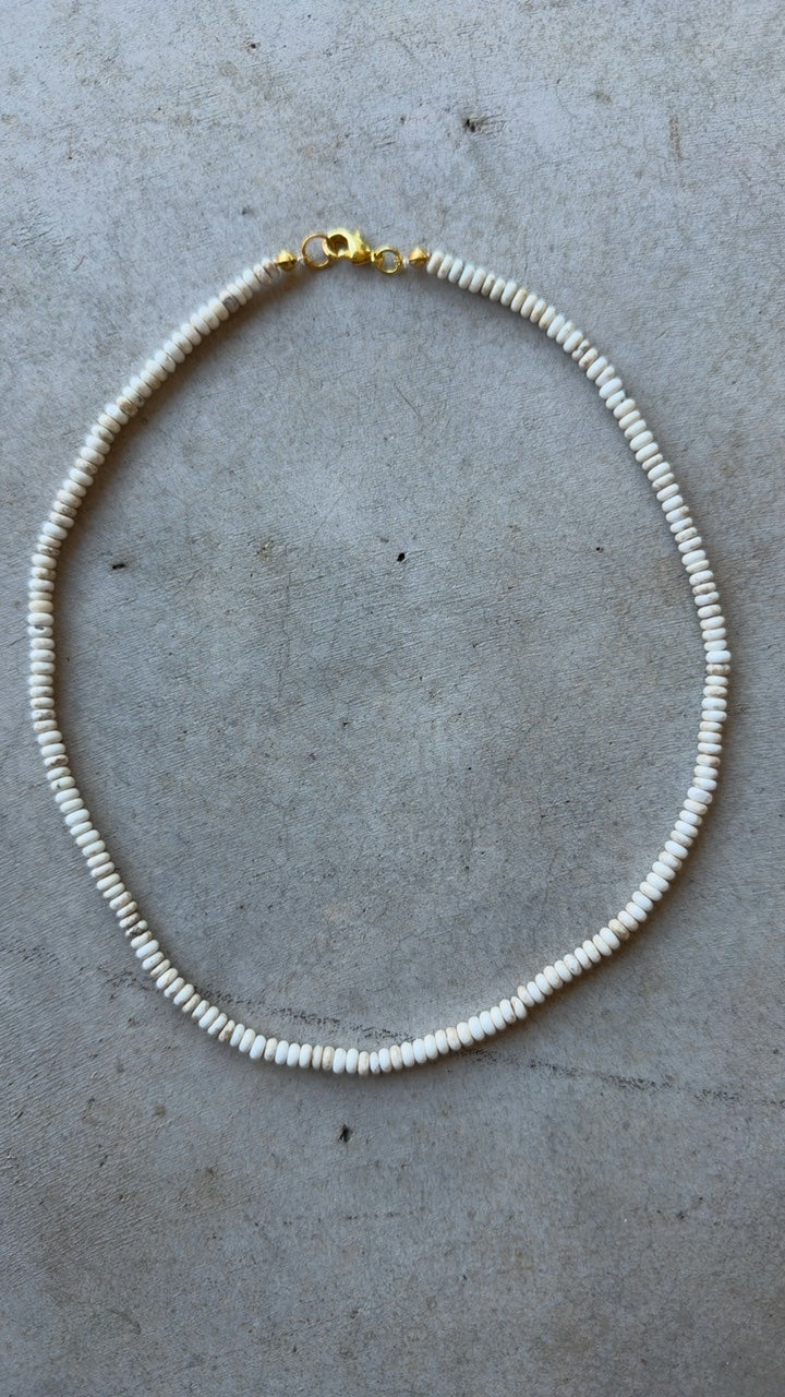 Alex Necklace One Size White