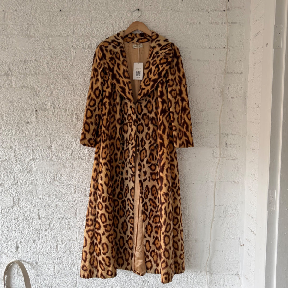 Boboli Creations Long Leopard Jacket