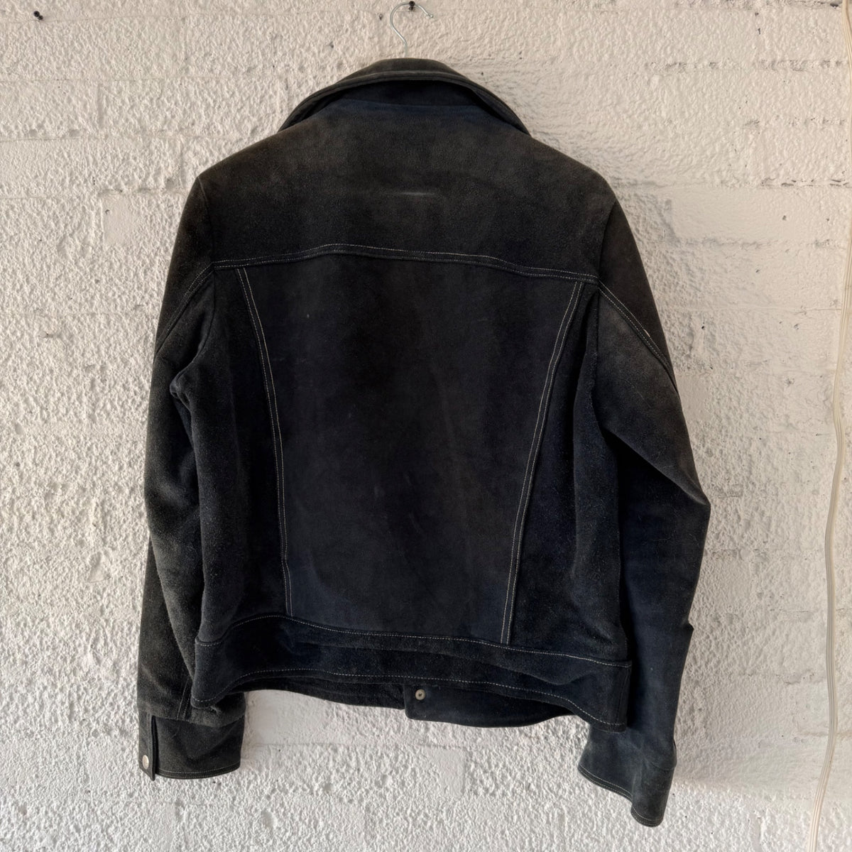 Bufalo Suede Jacket Blue