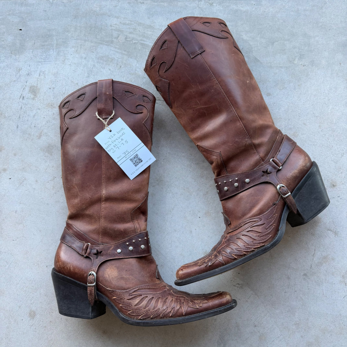 MIA Boots 7M Brown
