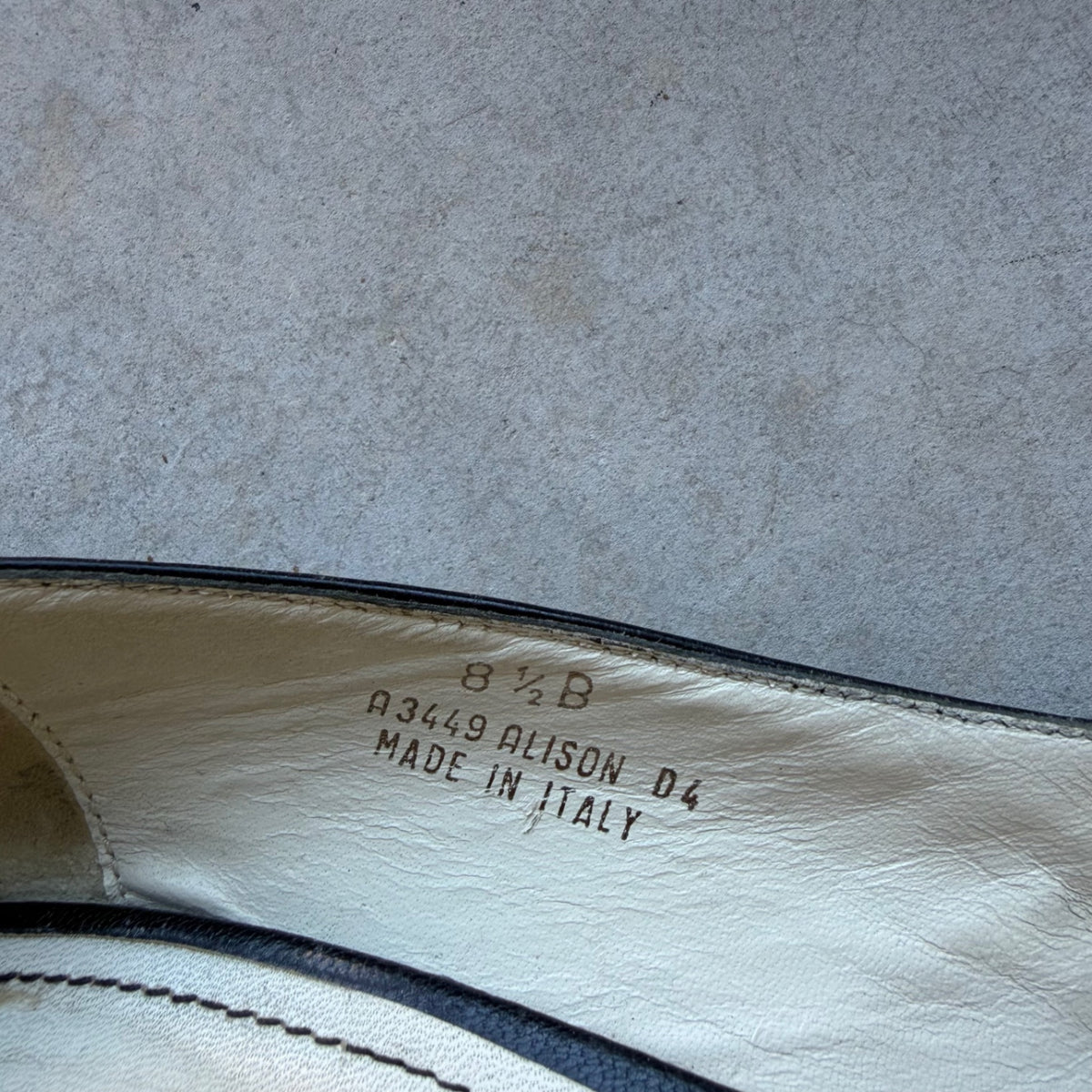 Vintage Coach “Alison” Pumps 8.5B Black