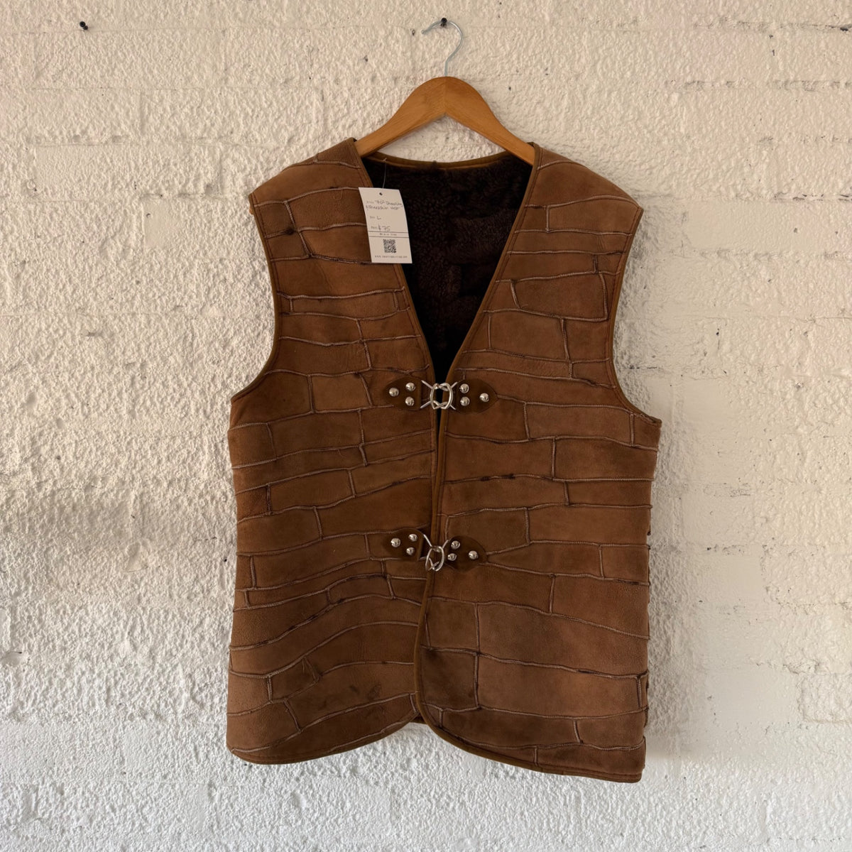1970’s Shearling Brown Vest