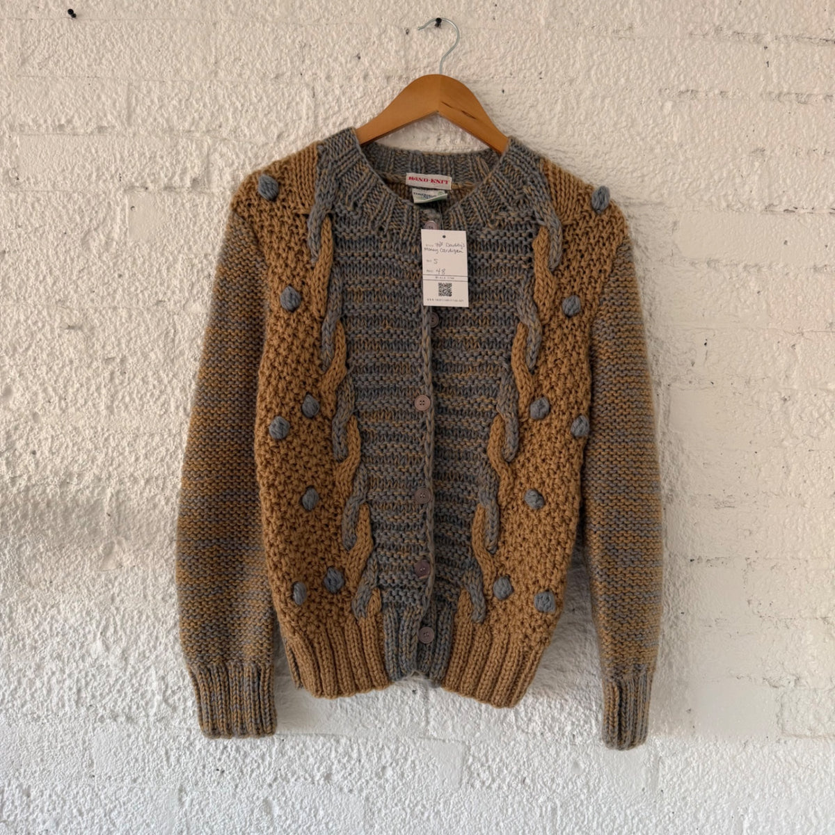 Daddy’s Money Handknit Vintage Cardigan