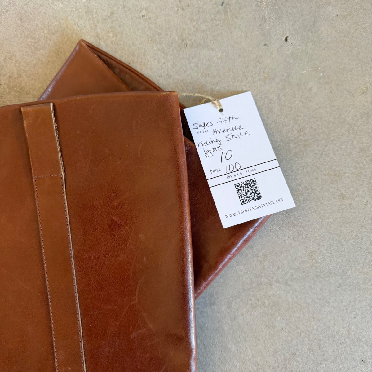 Saks Fifth Avenue Boots 10 Brown