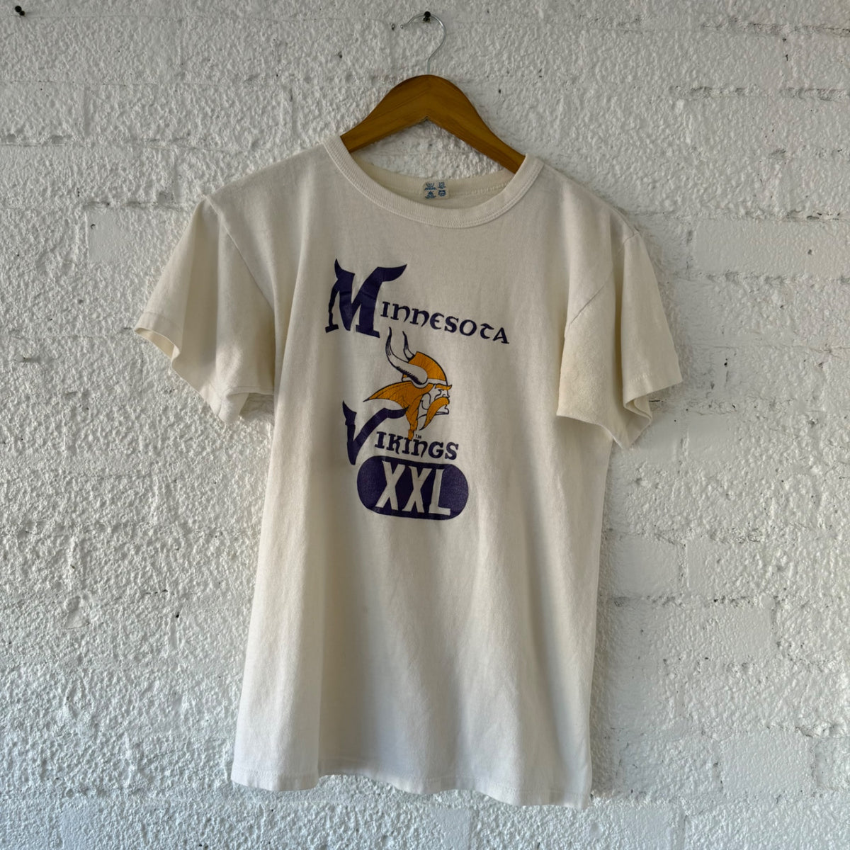 Minnesota Vikings Shirts XXL Cream