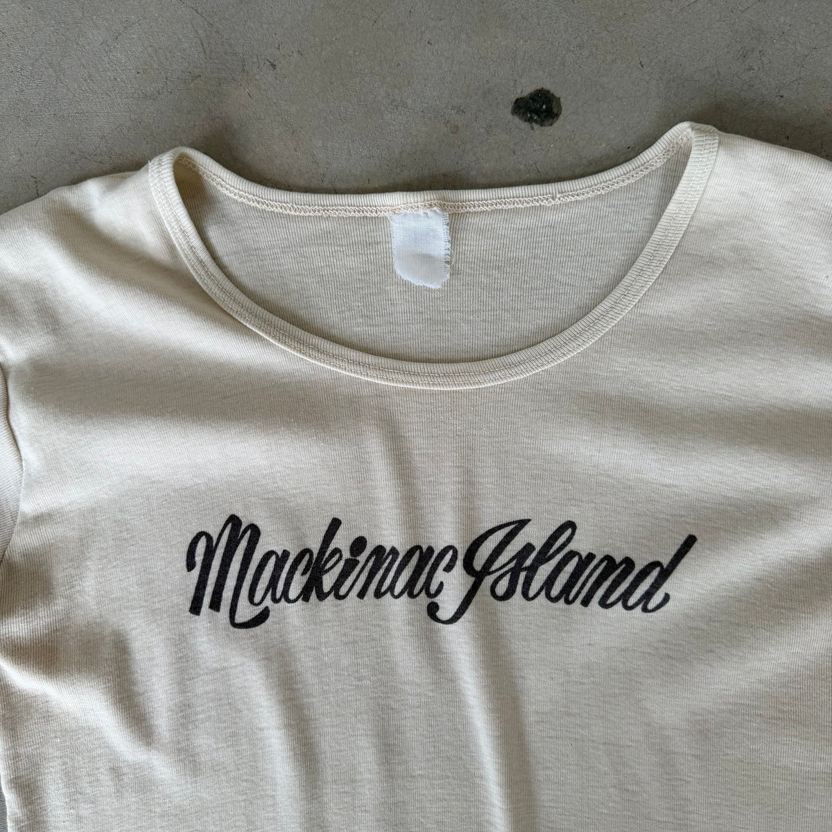 Vintage 1970s Mackinaw Baby Tee