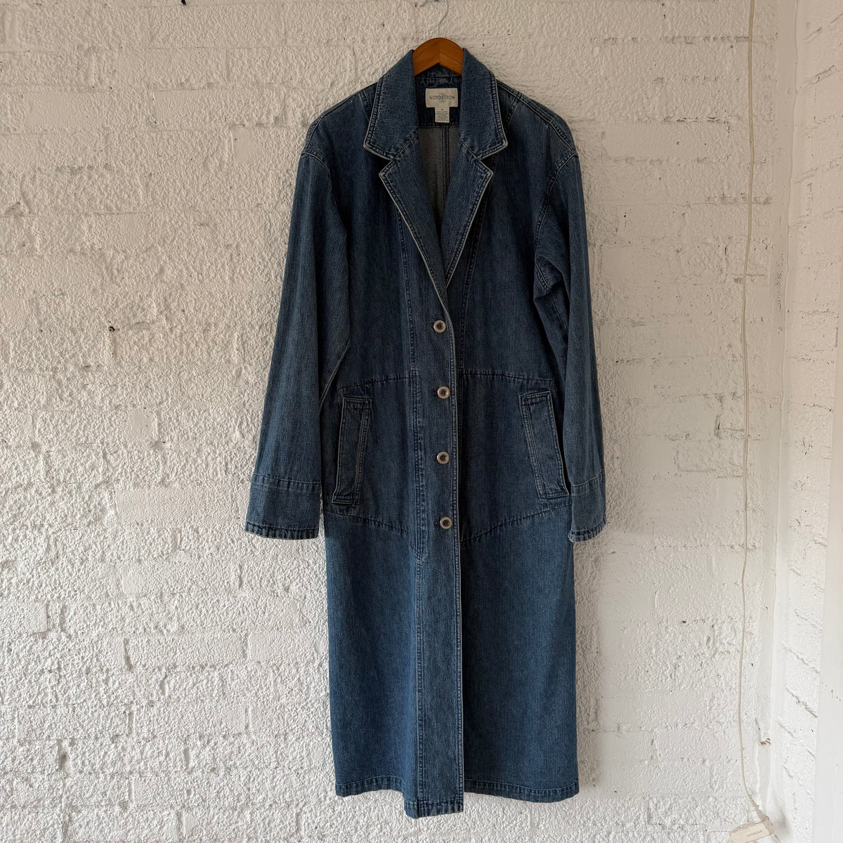 Vintage Nordstrom Denim Trench