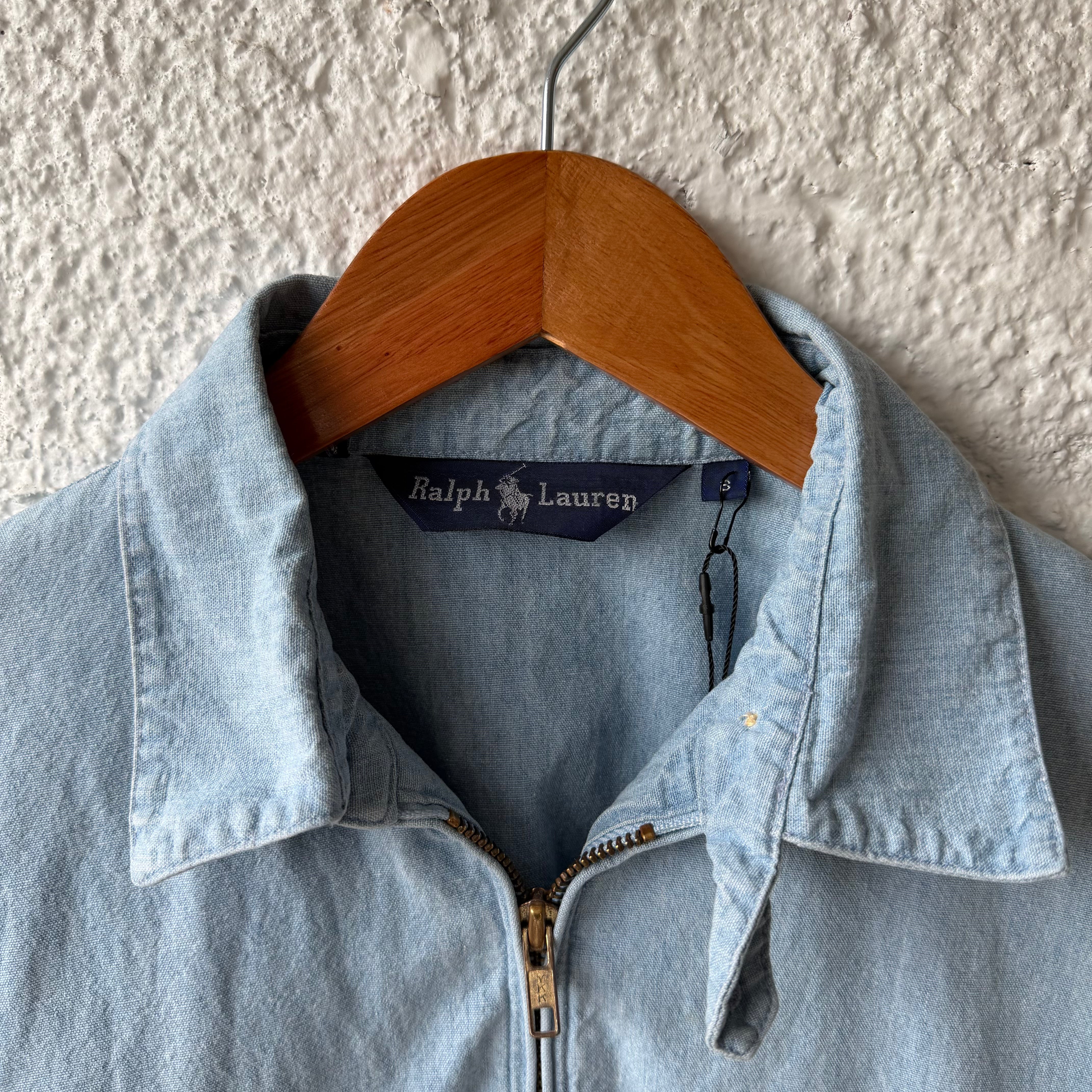 Ralph Lauren Chambray Zip Up