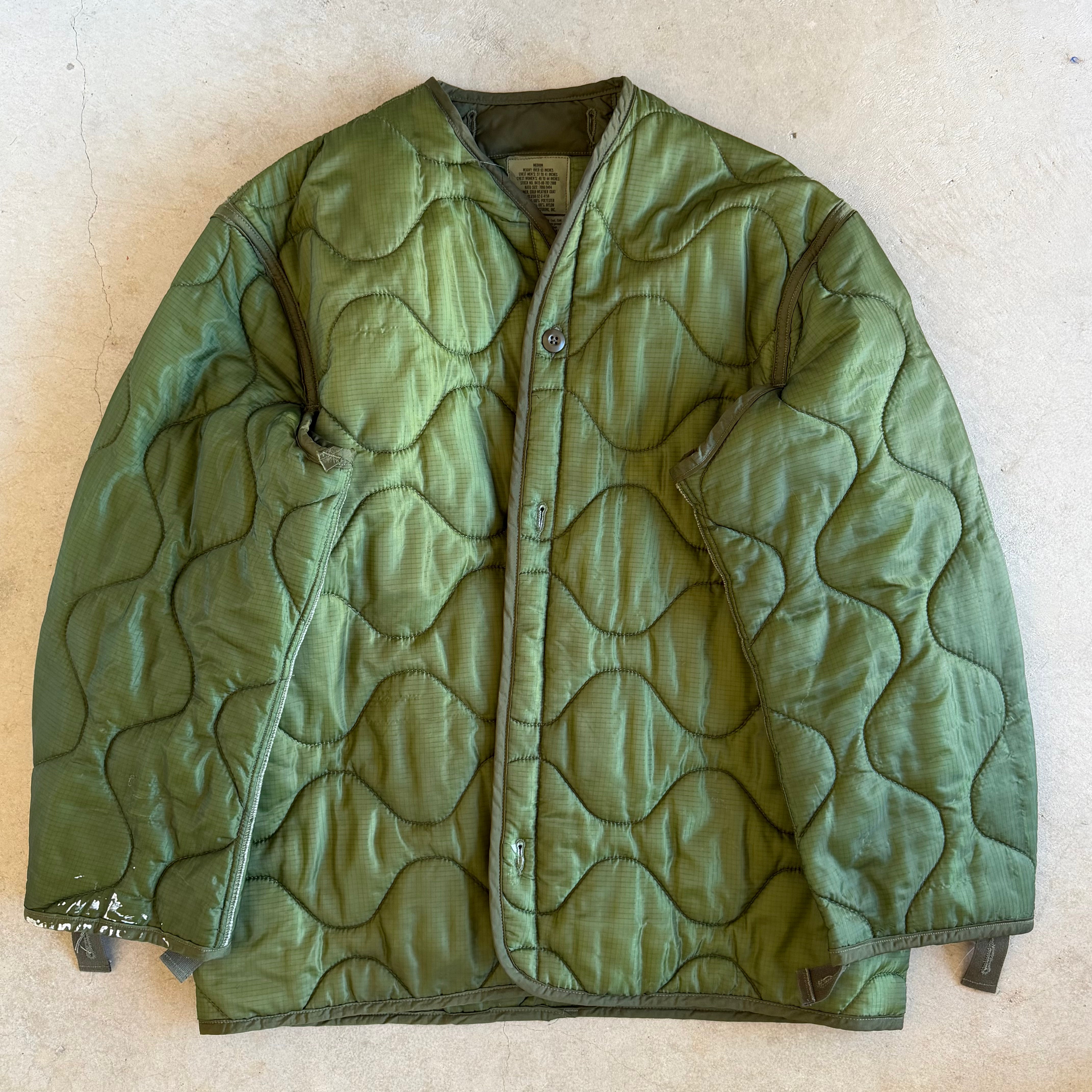 Vintage US Military M-65 Field Quilted Jacket Liner