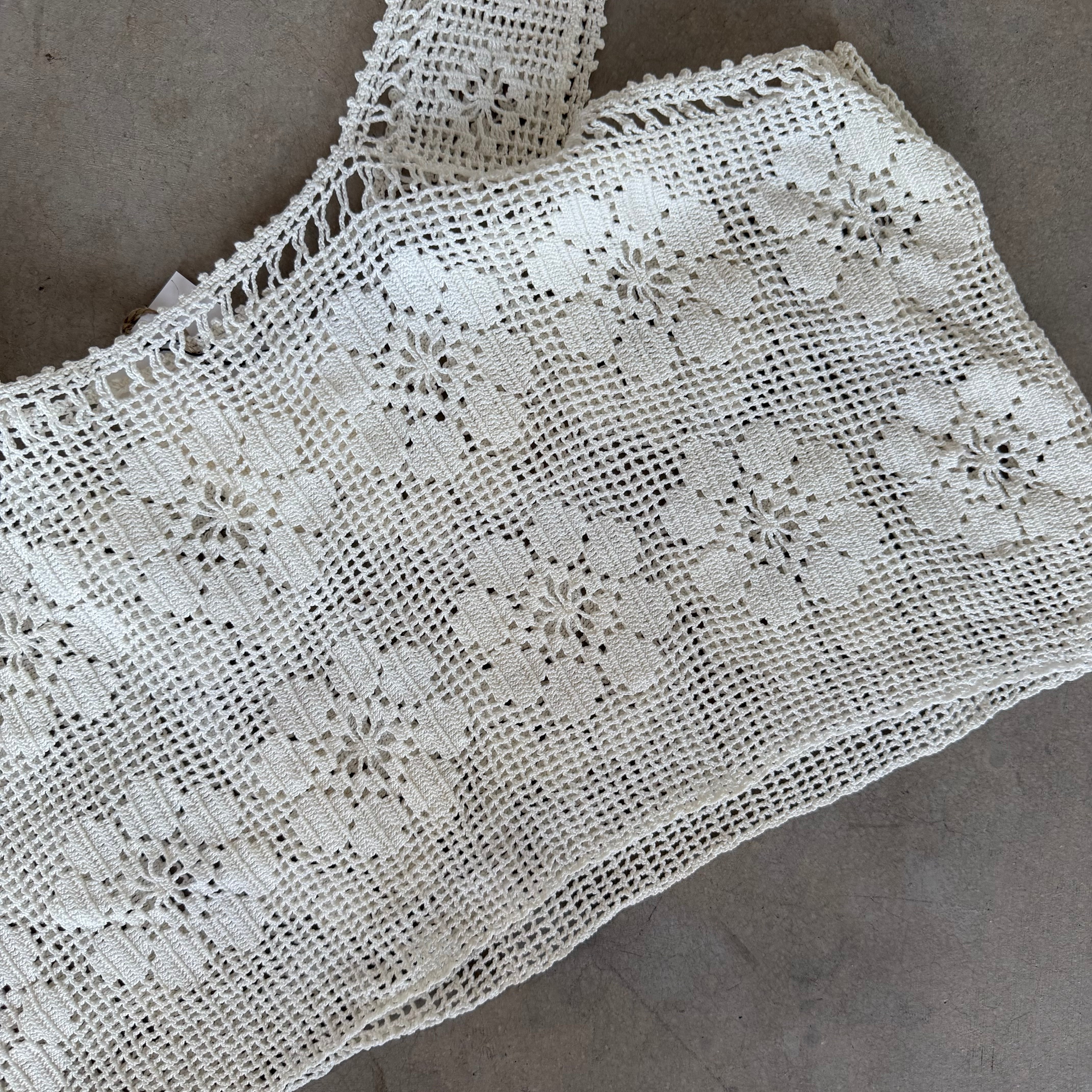 Crochet Vintage Crop Tank