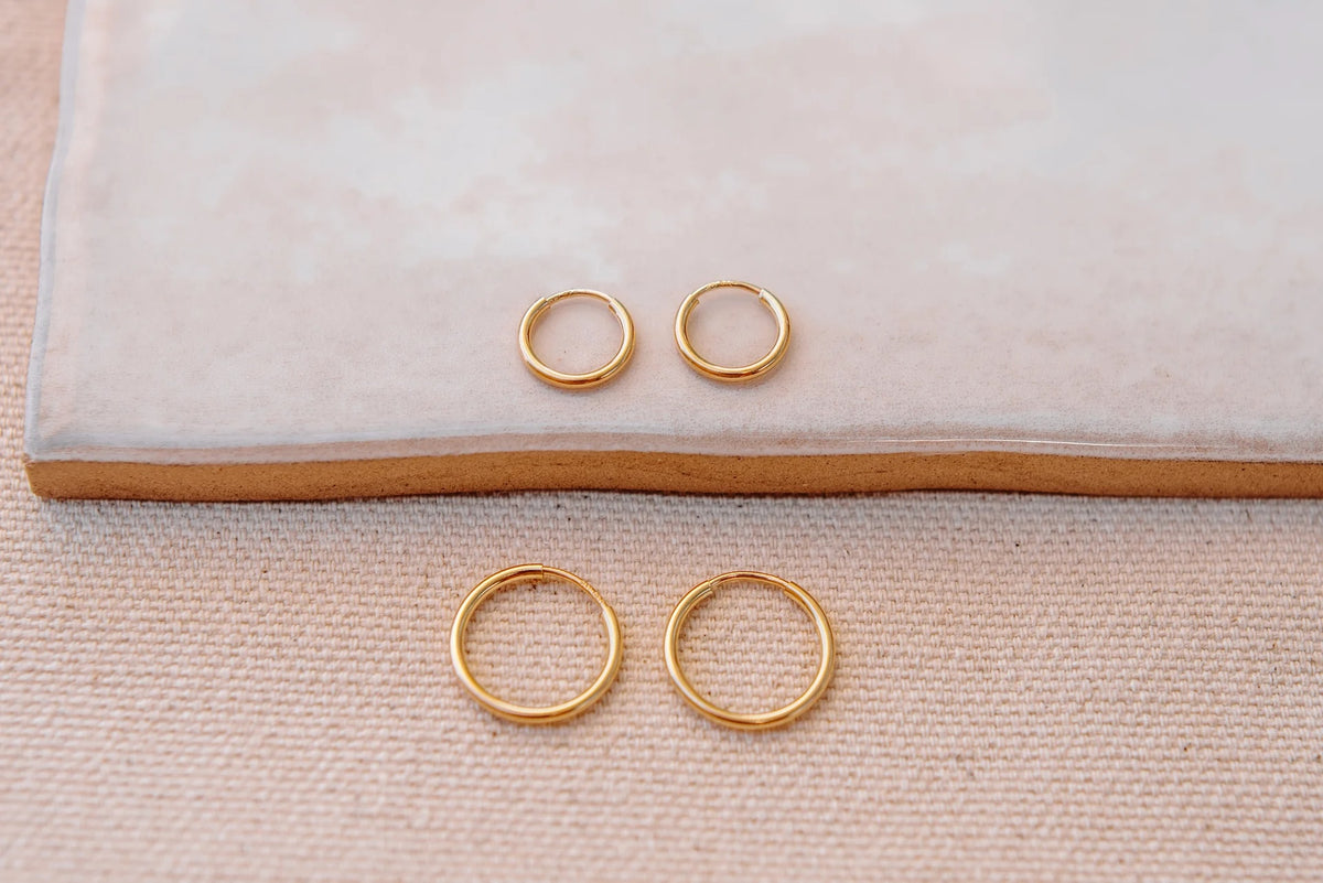Ford & Fossil Sleeper Hoop 17MM